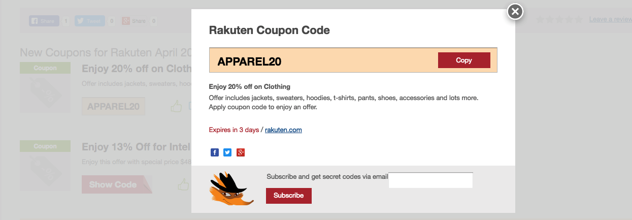 Rakuten Promo Code June 2021 - ILoveBargain Hong Kong